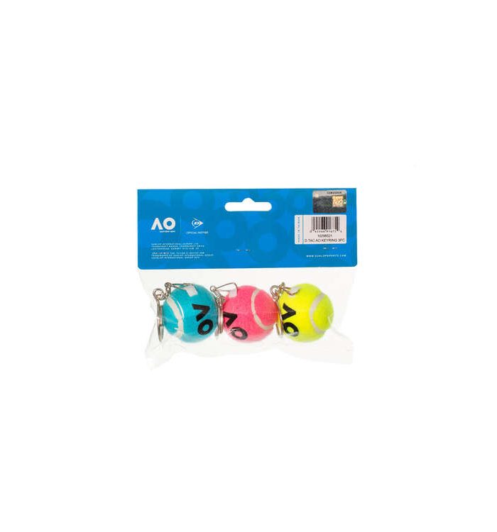 Dunlop Australian Open Keyring 3 Pack