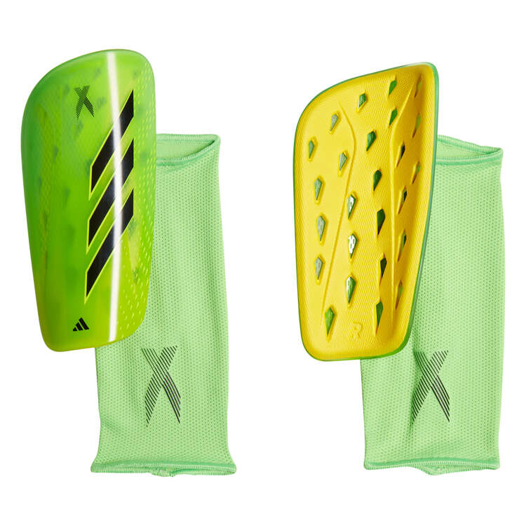 adidas X Speedportal League Shin Guards Green/Yellow L