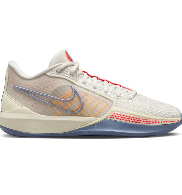 Nike Sabrina 1 Grounded Basketball Shoes White/Grey US Womens 5 / Mens 3.5