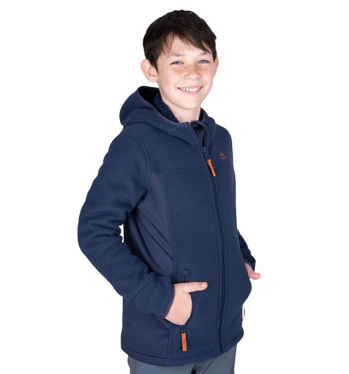 macpac Junior Mini Mountain Hooded Fleece Jacket