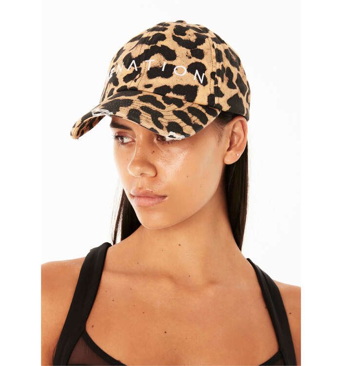 P.E Nation Downforce Leopard Immersion Cap