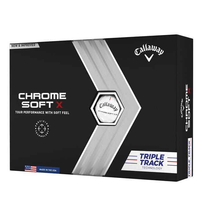 Callaway Chromesoft X Triple Track 12pk