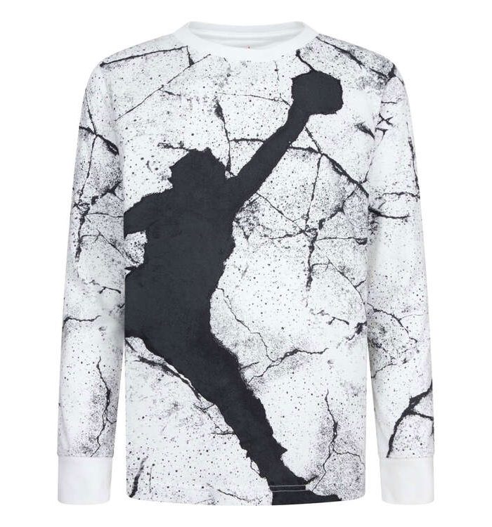 Jordan Junior Jumpman Cement Long Sleeve Tee